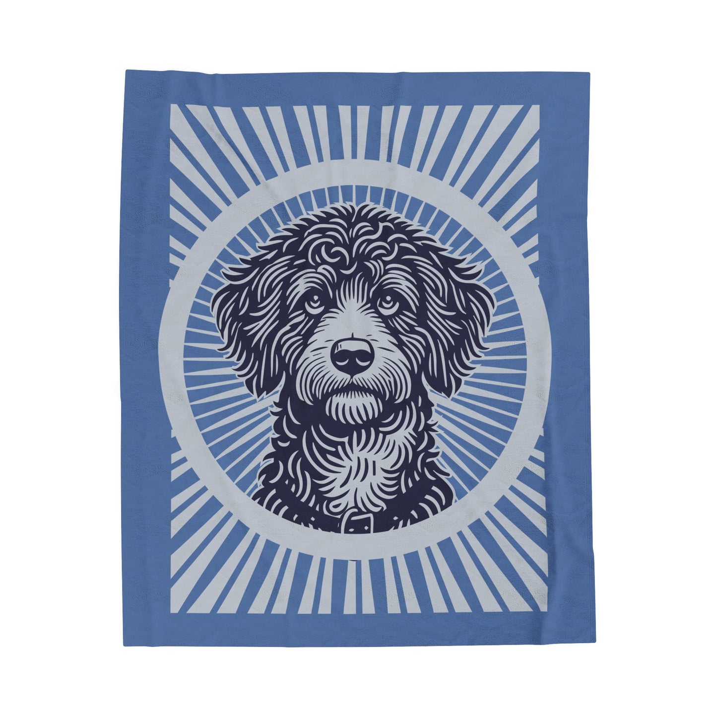 Bordoodle Blanket