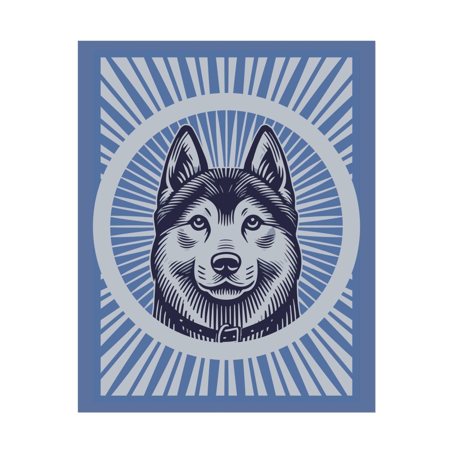 Norwegian Elkhound Art Print