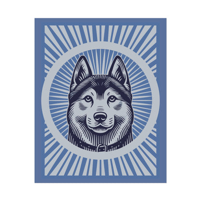 Norwegian Elkhound Art Print