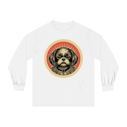 Pekepoo Long Sleeve Tee for Adults