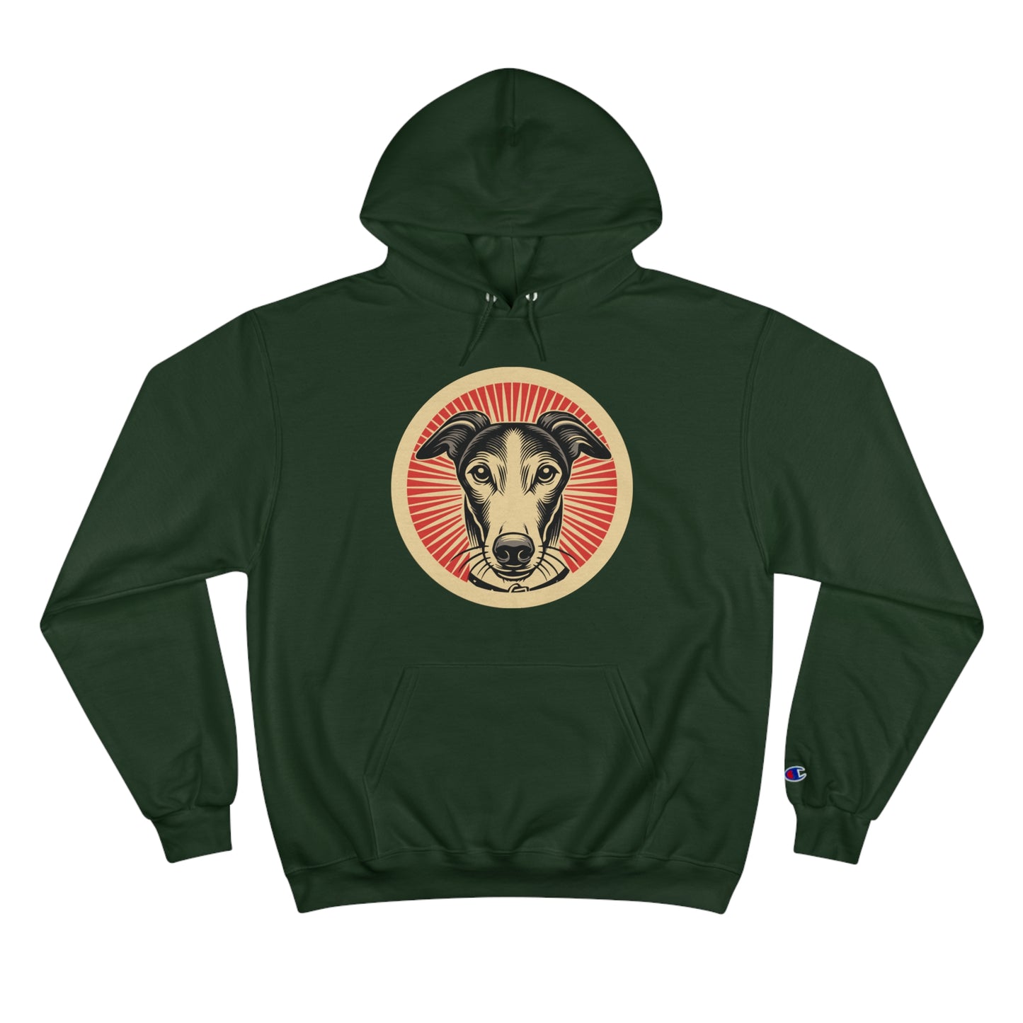 Greyhound Hoodie for Adults
