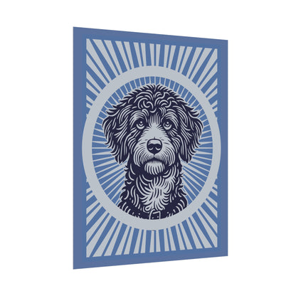 Bordoodle Art Print