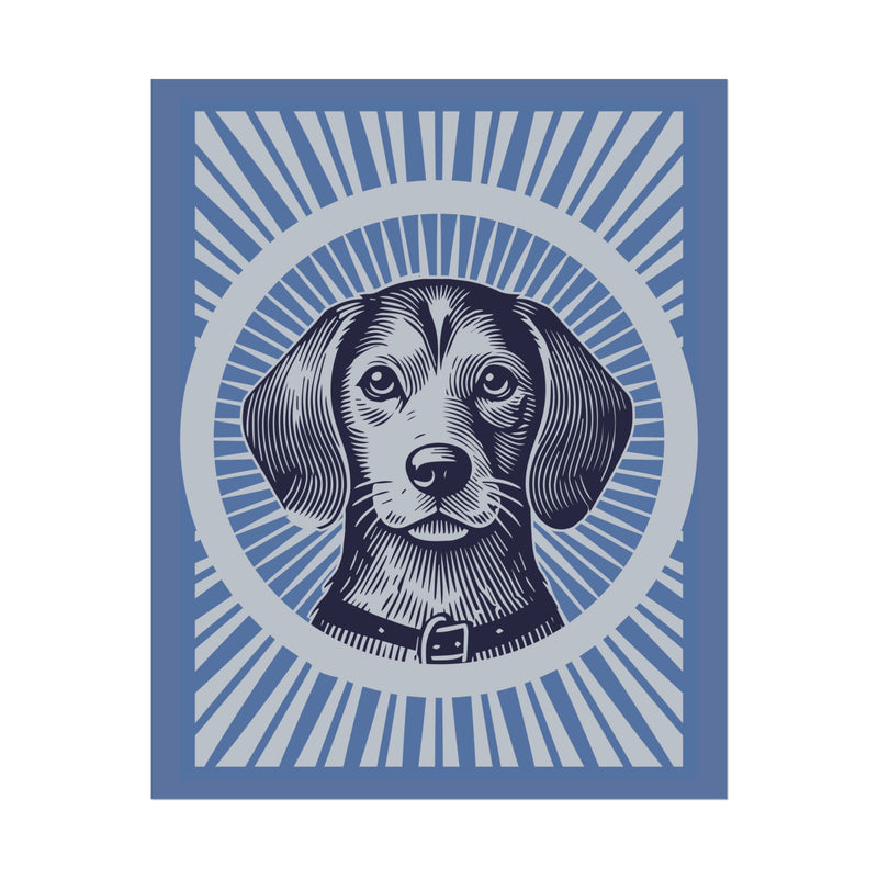 Beaglier Art Print