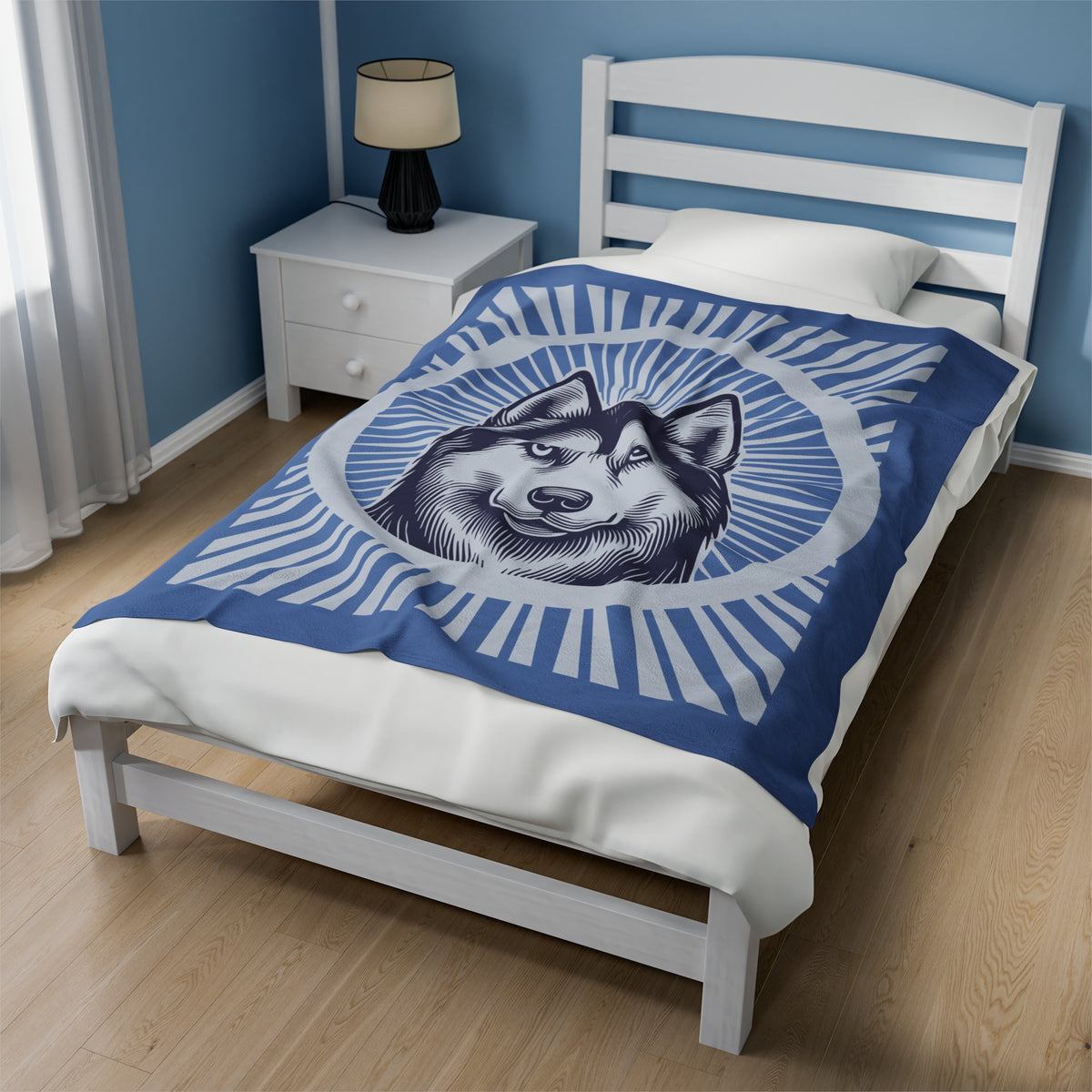 Siberian Husky Blanket — view 6