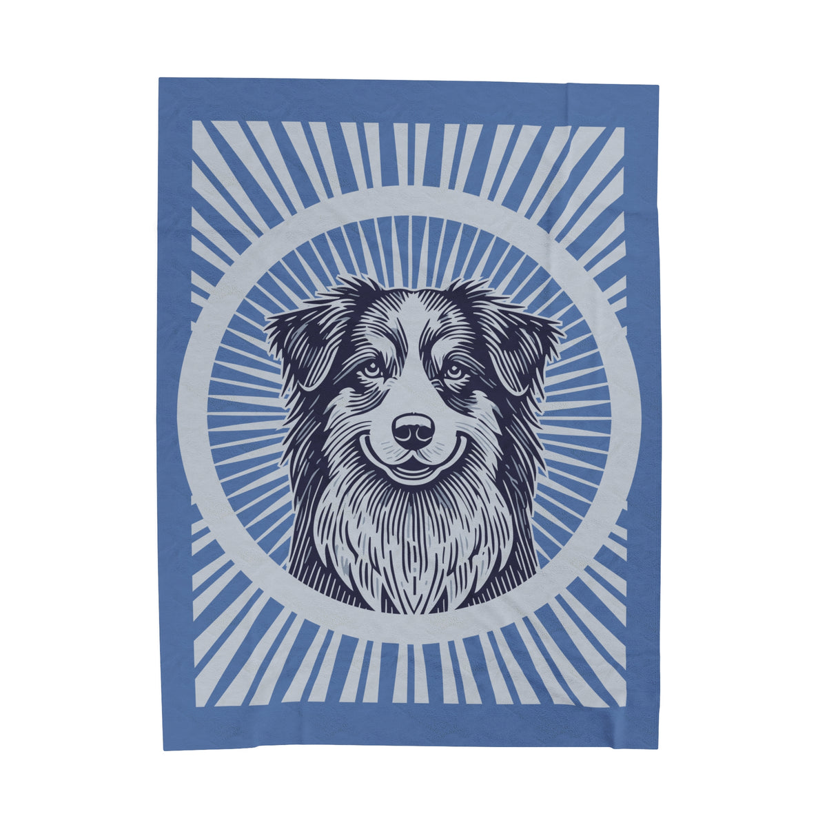 Australian Shepherd Blanket — 60" × 80"
