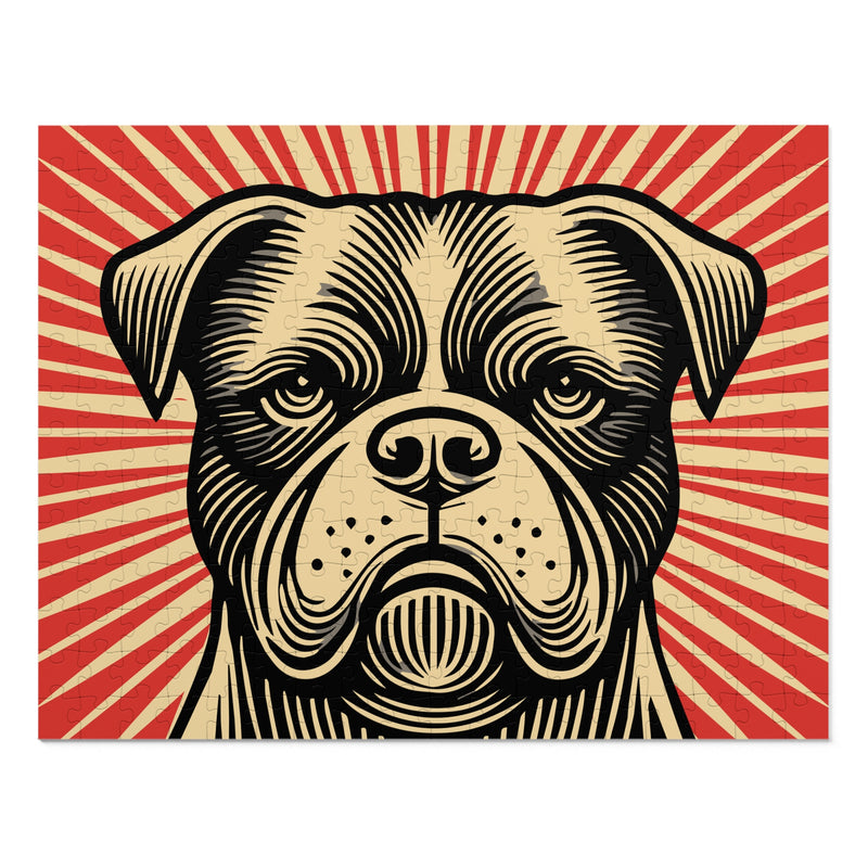 American Bulldog Jigsaw Puzzle