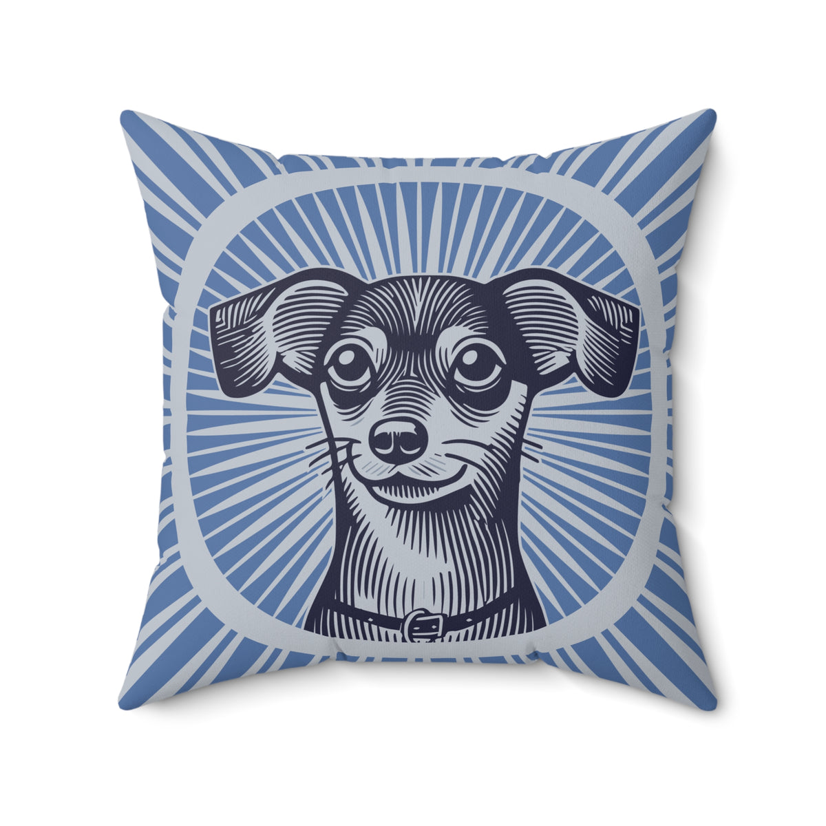 Chiweenie Pillow — 20" × 20"