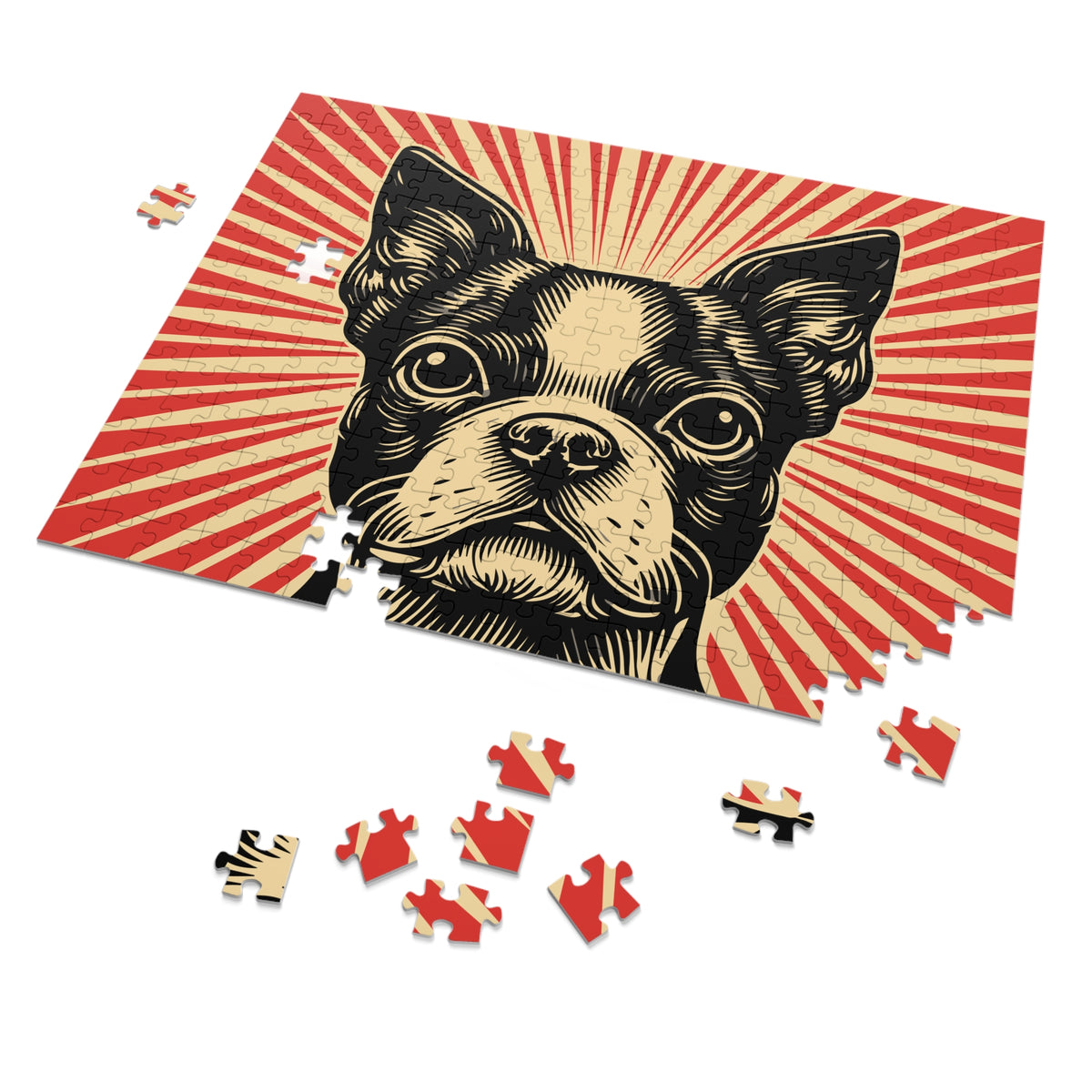 Boston Terrier Jigsaw Puzzle — view 2
