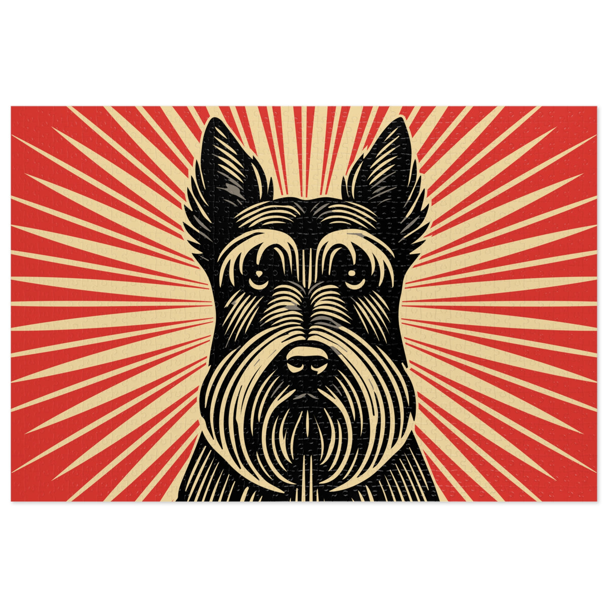 Scottish Terrier Jigsaw Puzzle — 29.25" × 19.75" (1000 pcs)