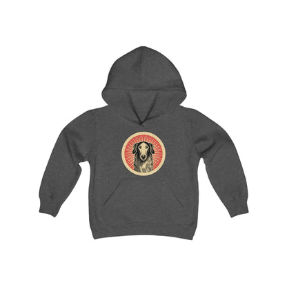 Borzoi Heavy Hoodie for Kids