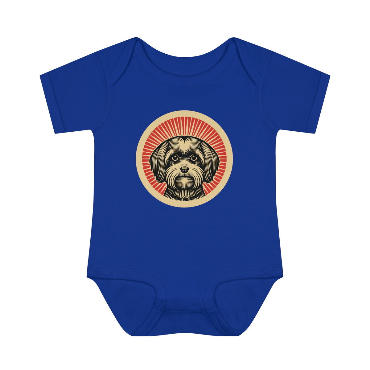 Havanese Baby Bodysuit — Royal