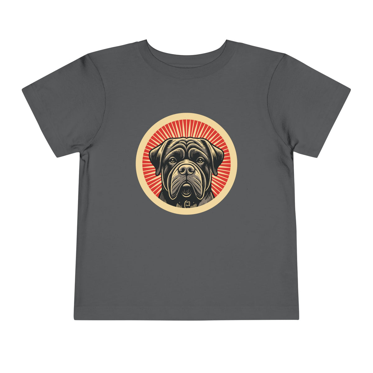 Bullmastiff Toddler Tee — Asphalt
