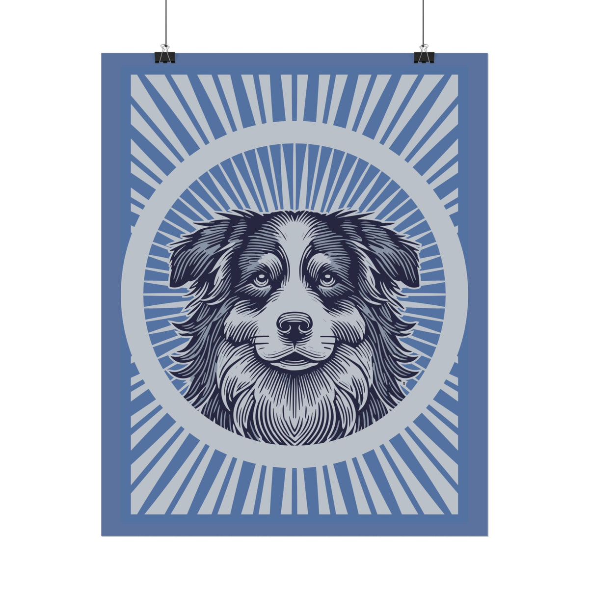 Border Collie Art Print — view 5