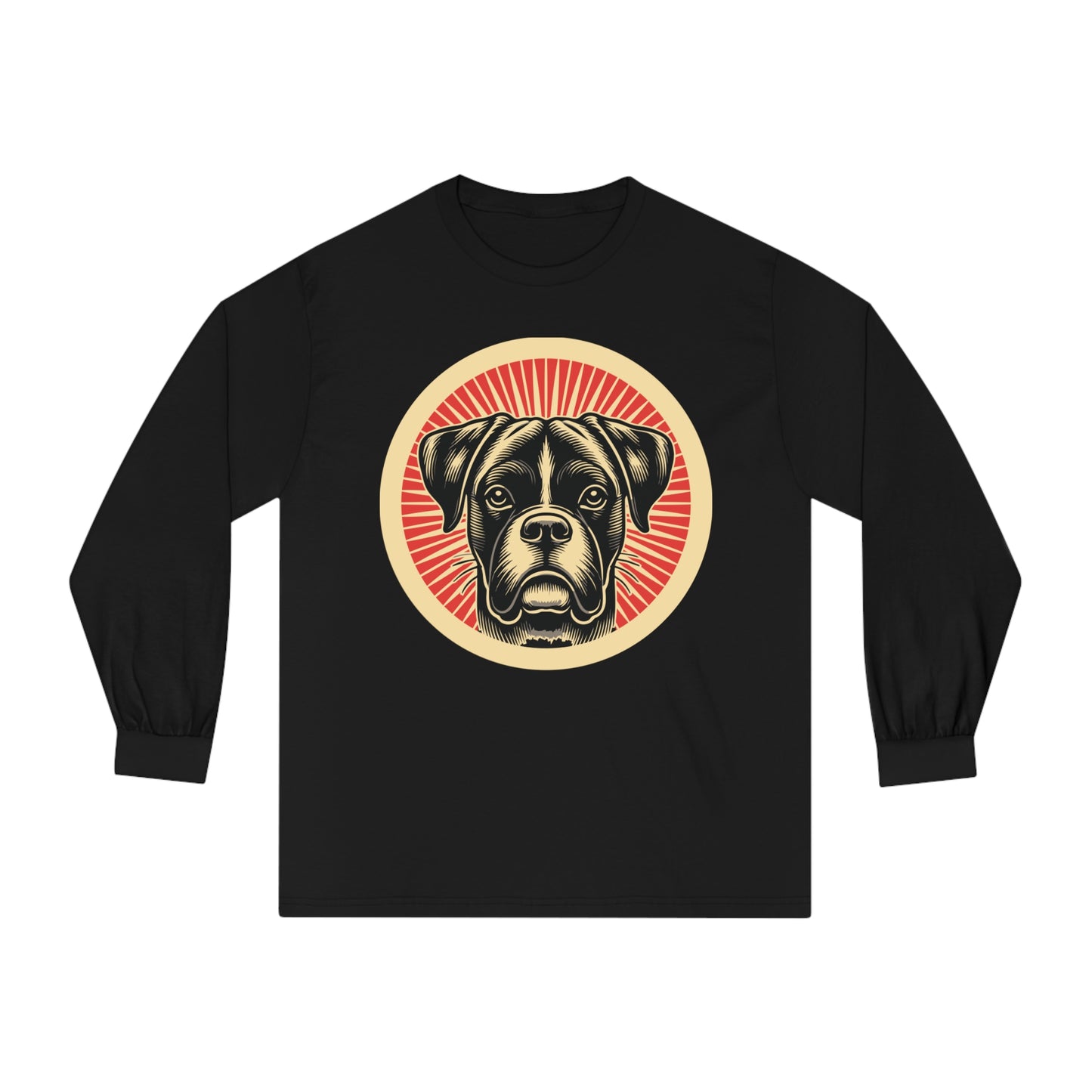 Boxer Long Sleeve Tee for Adults