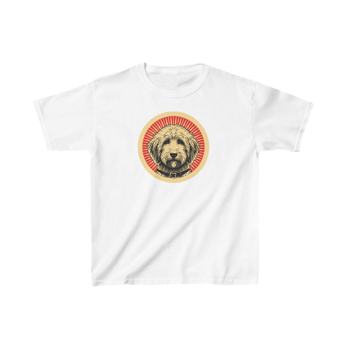 Goldendoodle Kids Tee — White