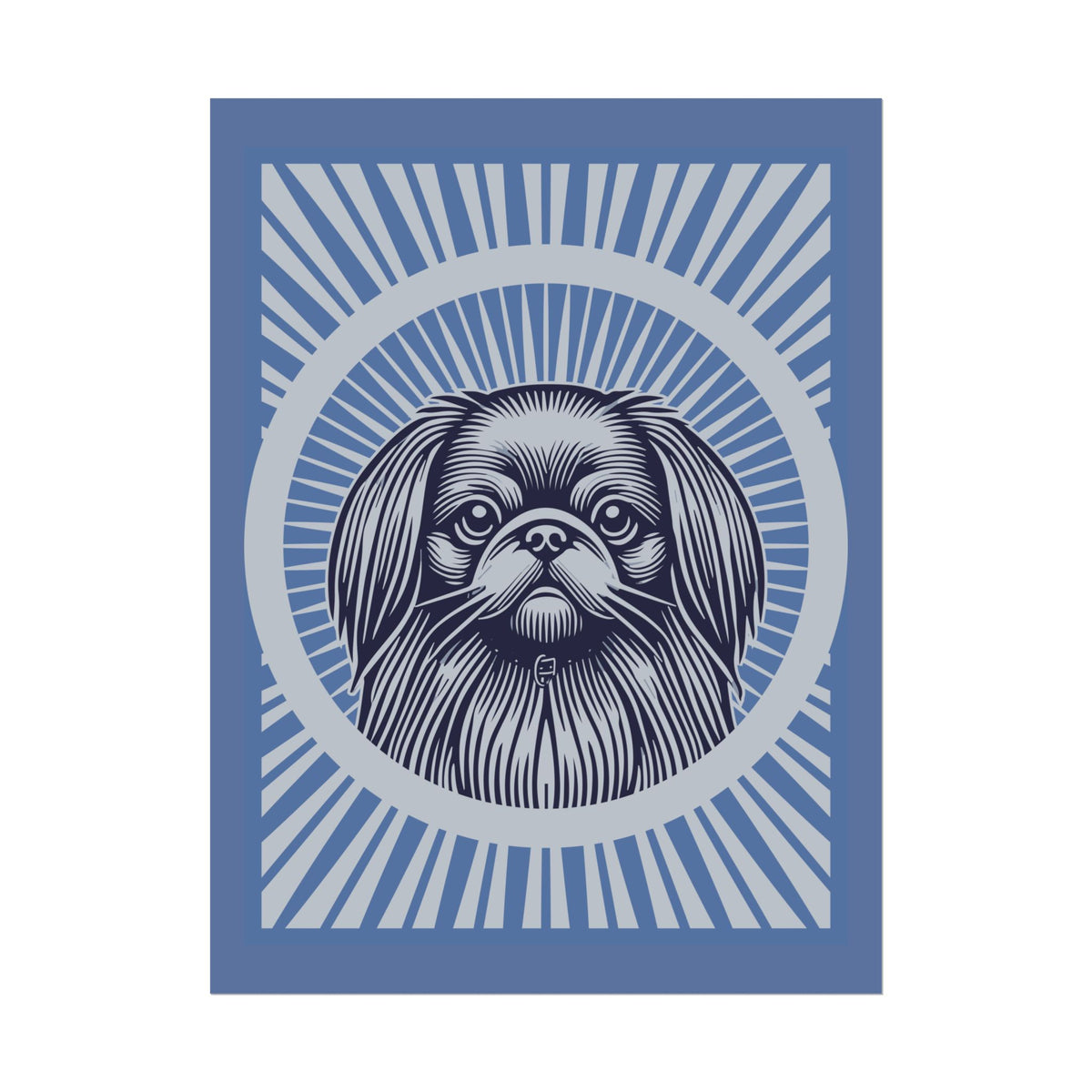 Pekingese Art Print — 18″ x 24″ (Vertical)