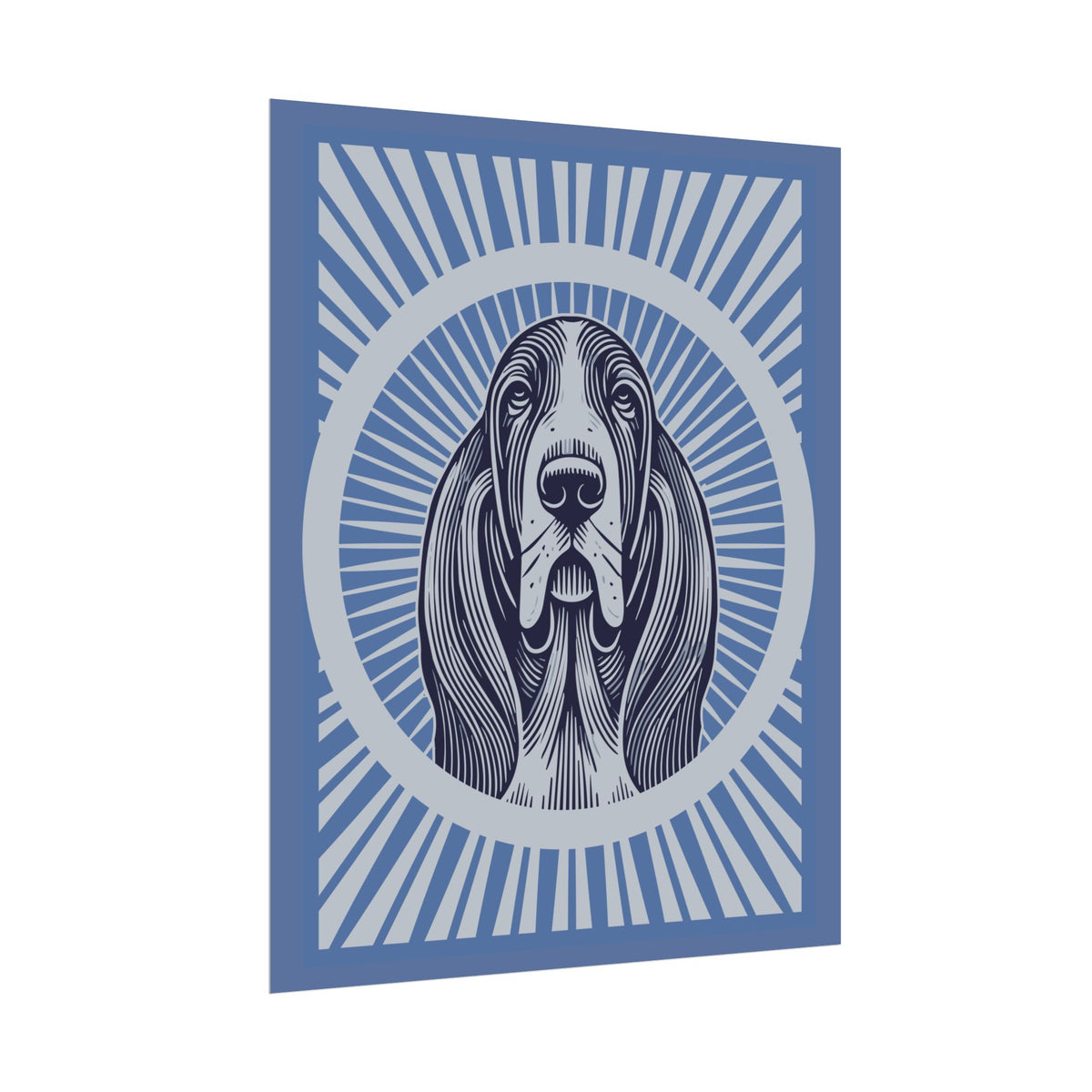 Basset Hound Art Print — view 6