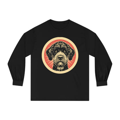 Boxerdoodle Long Sleeve Tee for Adults