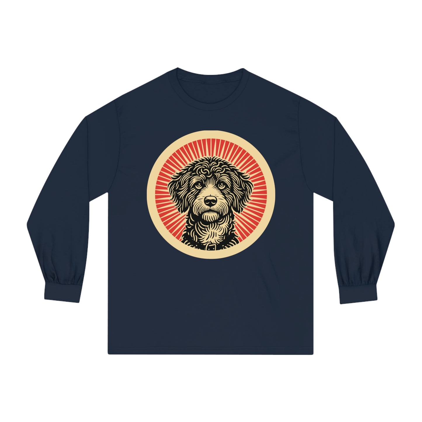 Bordoodle Long Sleeve Tee for Adults