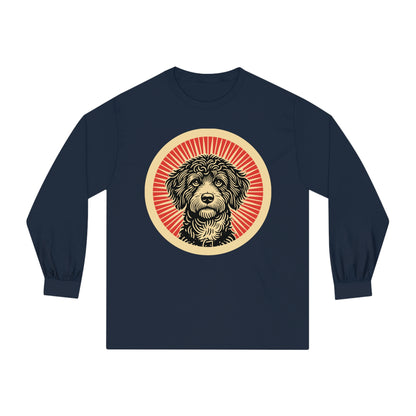 Bordoodle Long Sleeve Tee for Adults
