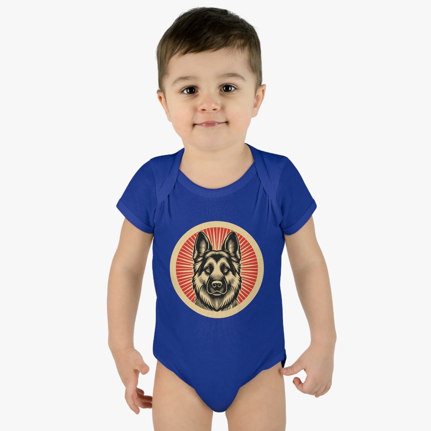 German Shepherd Infant Bodysuit