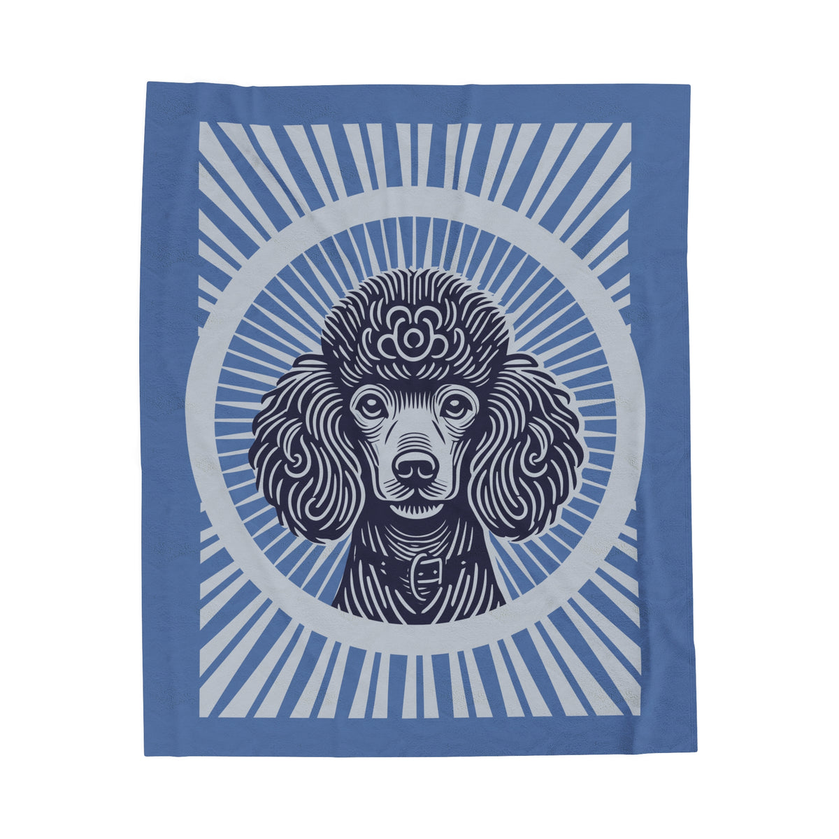 Poodle Blanket — 50" × 60"