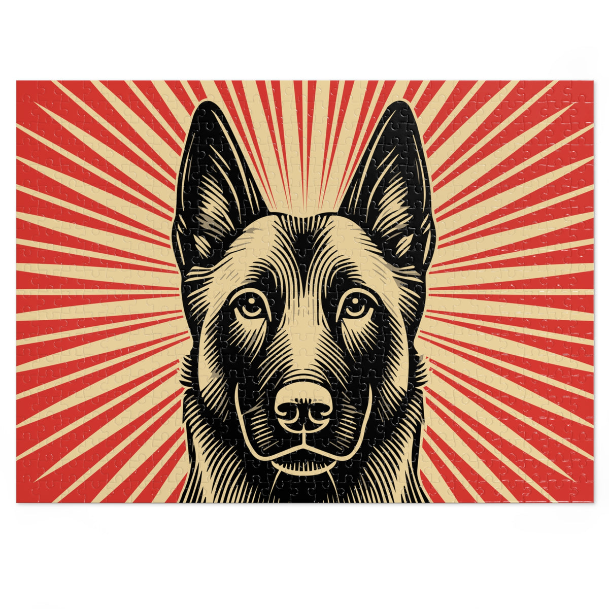 Belgian Malinois Jigsaw Puzzle — 20.5" × 15" (500 pcs)