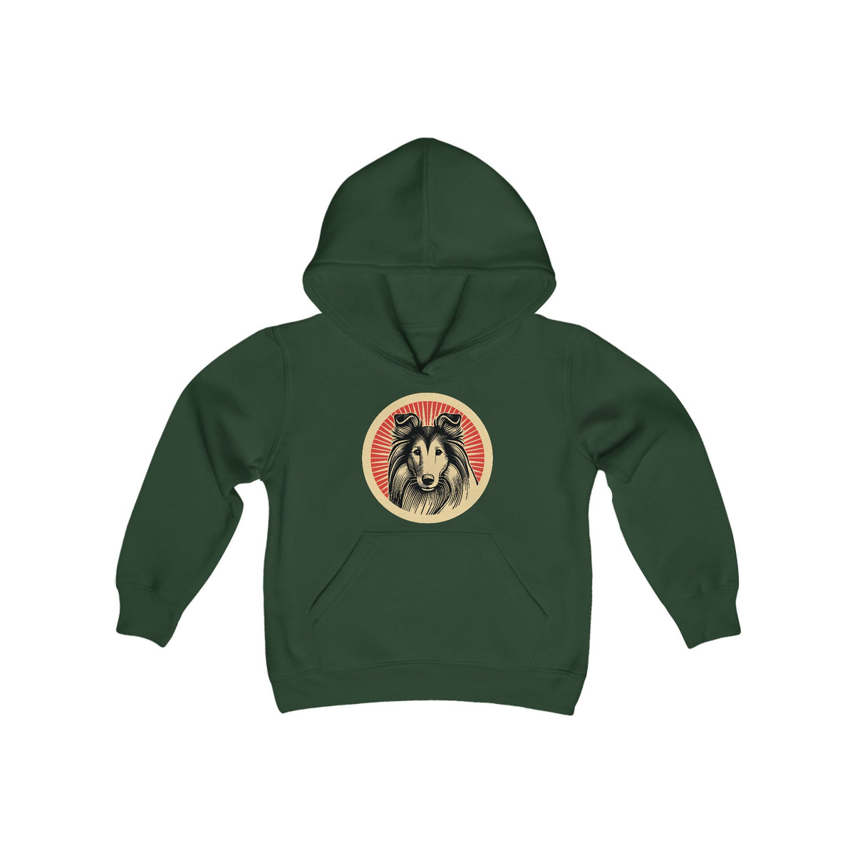 Collie Kids Hoodie — XL