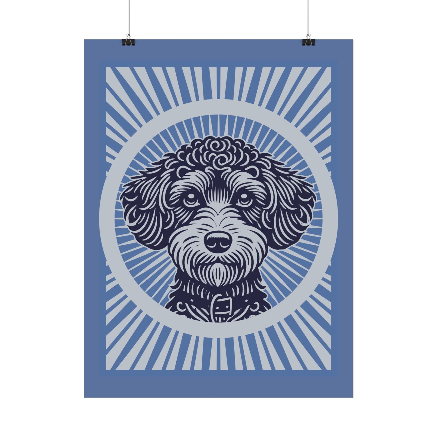 Schnoodle Art Print