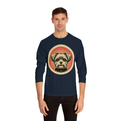 Shorkie Long Sleeve Tee for Adults