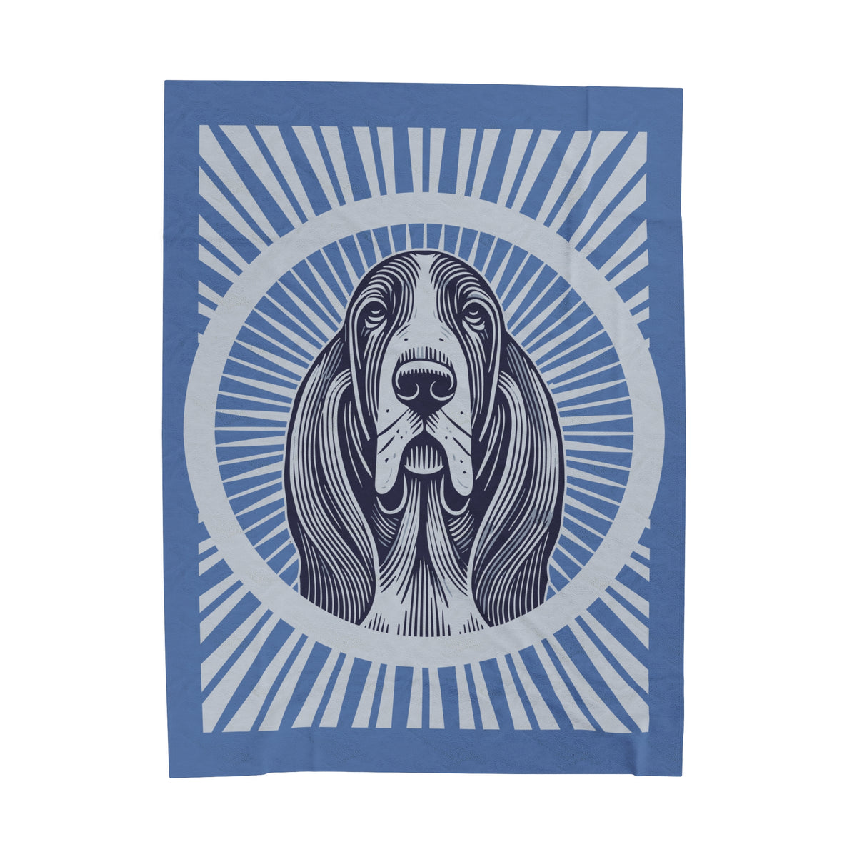 Basset Hound Blanket — 60" × 80"
