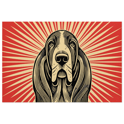 Basset Hound Jigsaw Puzzle