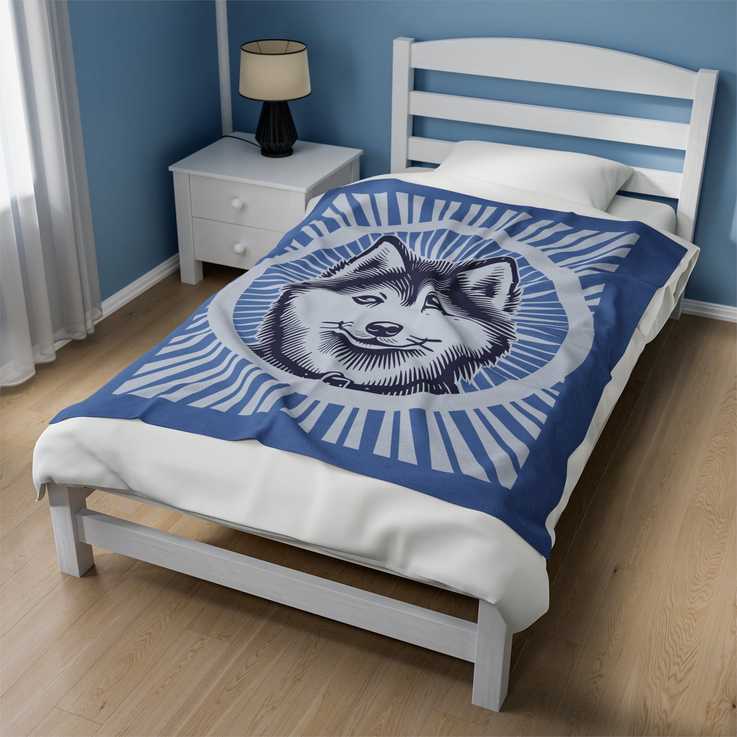 Pomsky Blanket