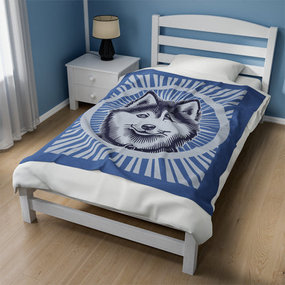 Pomsky Blanket