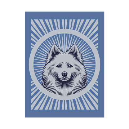 American Eskimo Dog Art Print