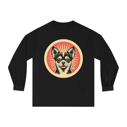 Chihuahua Long Sleeve Tee for Adults