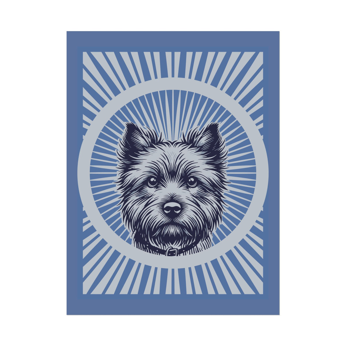 Cairn Terrier Art Print — 18″ x 24″ (Vertical)