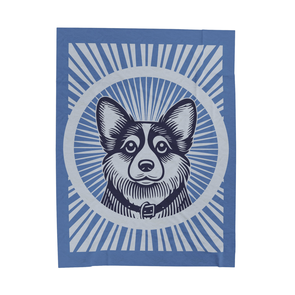Corgipoo Blanket — 60" × 80"