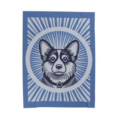 Corgipoo Blanket