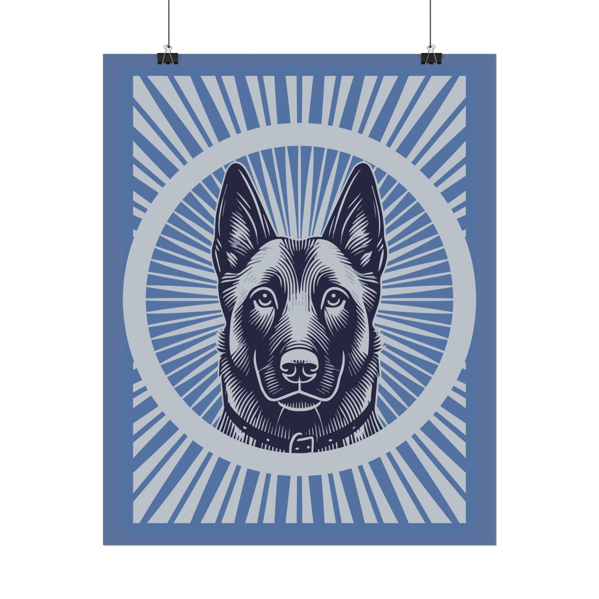 Belgian Malinois Art Print — view 5
