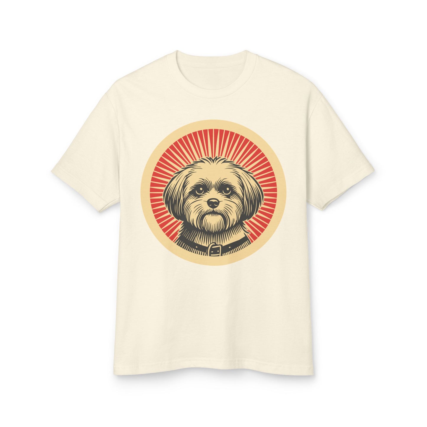 Shihpoo Heavyweight Cotton T-Shirt for Adults
