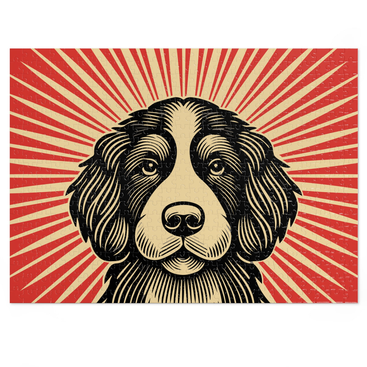 Bernedoodle Jigsaw Puzzle — 20.5" × 15" (500 pcs)