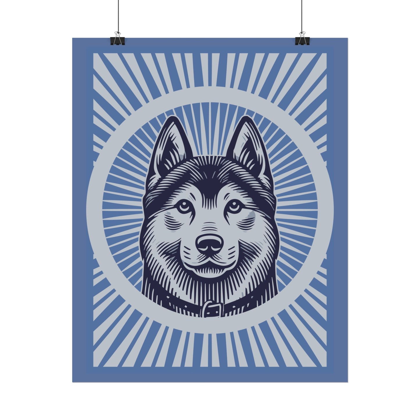 Norwegian Elkhound Art Print