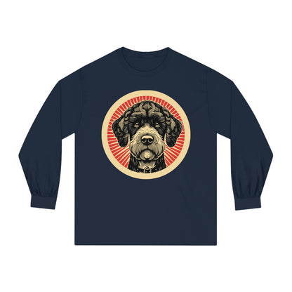 Boxerdoodle Long Sleeve Tee for Adults
