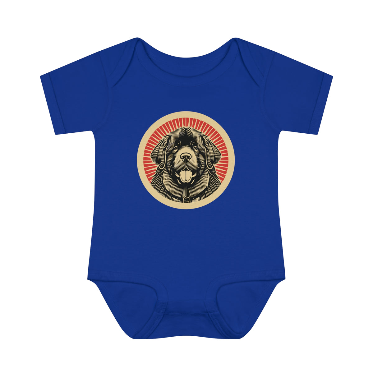 Newfoundland Baby Bodysuit — Royal