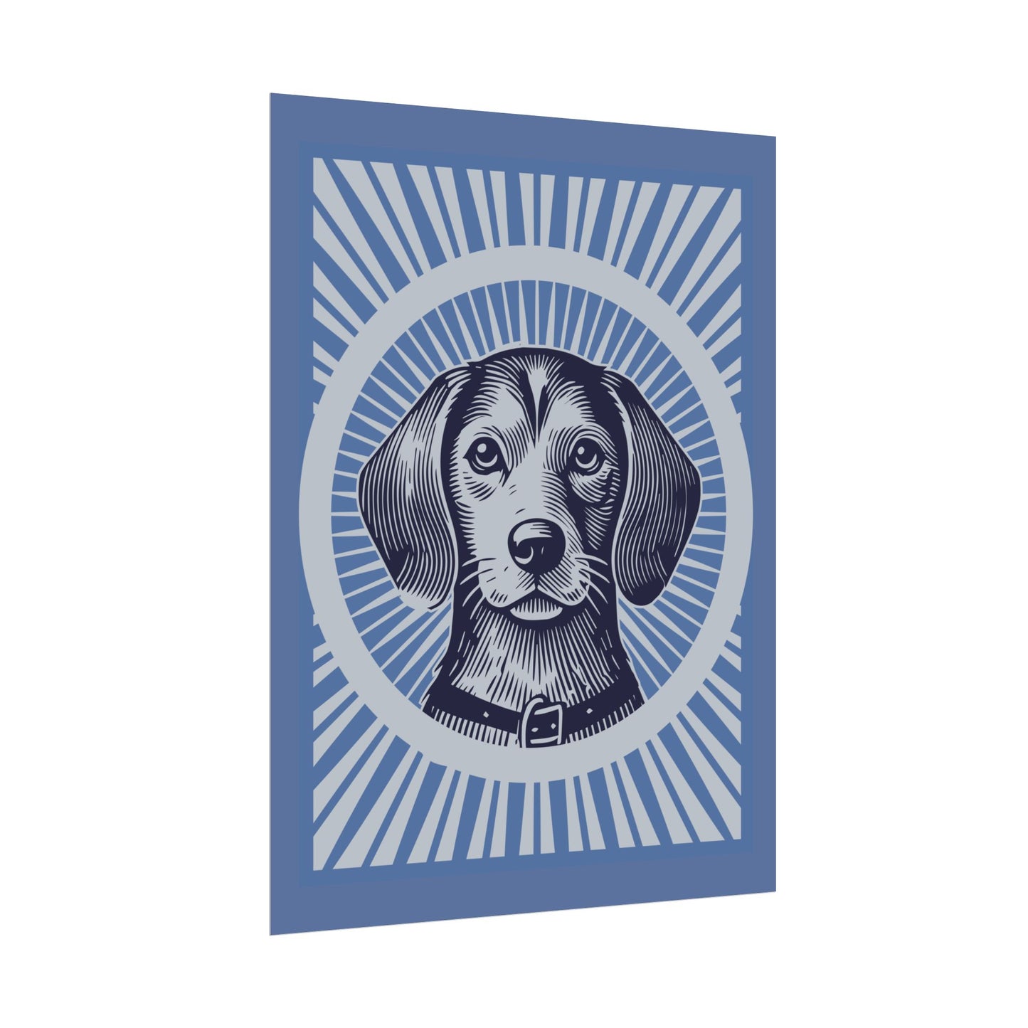 Beaglier Art Print