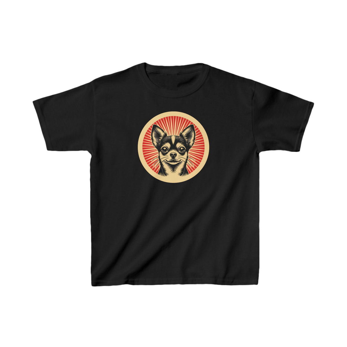 Chihuahua Kids Tee — Black