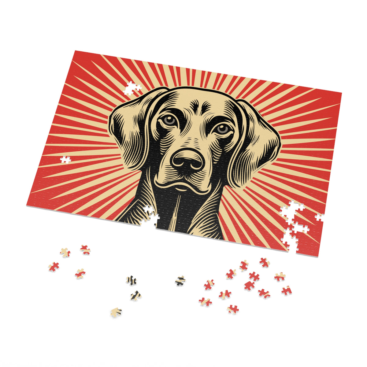 Weimaraner Jigsaw Puzzle — view 4