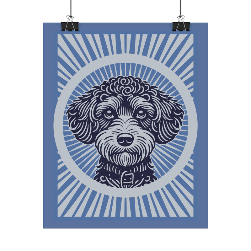 Schnoodle Art Print
