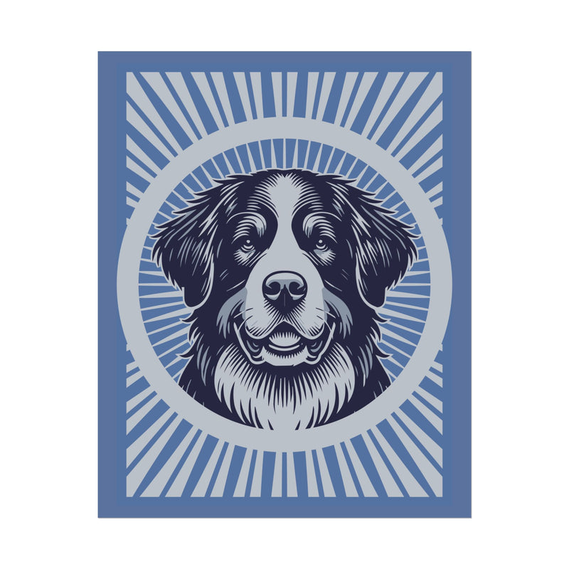 Bernese Mountain Dog Art Print